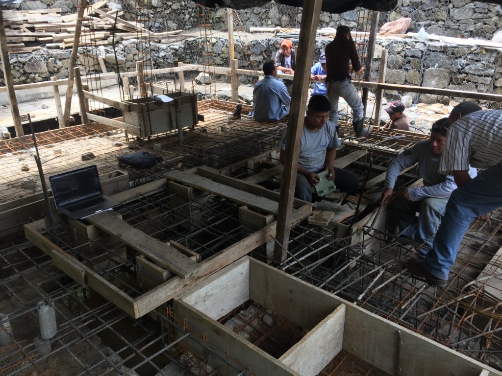 Preparación Antes de Fundicion de Anclajes de Trurbina